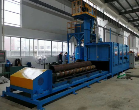 虹口喷砂机在管道除锈中的现场施工应用